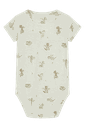 Bambus Kurzarmbody mit Drachenprint  2