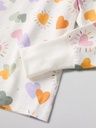Langärmeliges Kinder-Pyjama Herzenprint 5