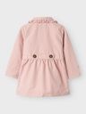 Mädchen Trenchcoat mit Rüschenkragen 2