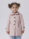 Mädchen Trenchcoat mit Rüschenkragen 5