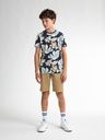 Knaben T-Shirt mit blumigem Alloverprint 6
