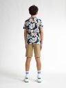 Knaben T-Shirt mit blumigem Alloverprint 8