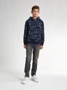Jungen Hoodie mit Allover Print 8