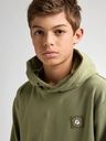 Jungen Hoodie einfarbig 9