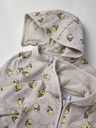 Sweatoverall mit Bienenprint und Kapuze 2