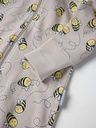 Sweatoverall mit Bienenprint und Kapuze 3