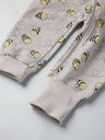 Sweatoverall mit Bienenprint und Kapuze 4