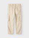 Leichte Hose mit Kordelzug und Seitentaschen 2