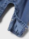 Weicher Denim Overall mit Rüschen 4