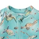Langer Schwimm-Overall Schildkrötenmotiv 3