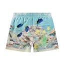 Farbige Jungen Badeshorts Unterwasserwelt 2