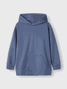 Sweatshirt lang mit Kapuze 4