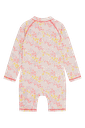 UV-Badeoverall langarm mit Blümchenprint 2