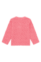Mädchen Strickjacke mit Lochmuster 2