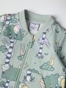 Sweatoverall mit Waldtiermotiv 2