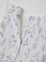 Kurzärmliges Sommerkleid mit Blumenmotiv 4