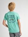 T-Shirt mit klassischen Petrol-Print 6