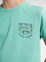 T-Shirt mit klassischen Petrol-Print 7