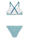 Sportliches Mädchen Bikini gemustert 2