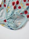 Kurzarm Viscose-Babybody Mohnprint 3