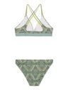 Gemustertes Mädchen Triangle-Bikini-Set 2