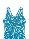 Mädchen Badekleid mit Alloverprint 3