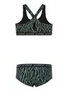 Sportliches Mädchen Bikini Tigerprint 2