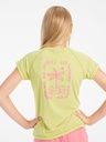 Mädchen Surfshirt UV-Schutz einfarbig 4