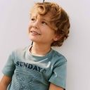Weiches Knaben T-Shirt mit Brustprint 4