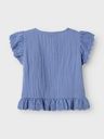 Musselin Bluse mit Lochstickerei 3