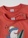 Kinder T-Shirt mit lustigem Brustprint 3