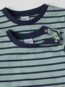 Gestreiftes Kinder-T-Shirt aus Biobaumwolle 3