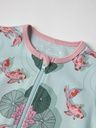 Kurzes Baby-Pyjama mit Reisverschluss 2