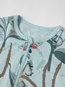 Kurzes Baby-Pyjama mit Eidechsenmotiv 2