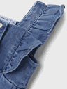 Weicher Denim Overall mit Rüschen 6