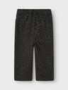 Weite Jeans mit Leoprint 2
