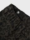 Weite Jeans mit Leoprint 3