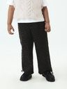 Weite Jeans mit Leoprint 4