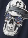 T-Shirt mit Totenkopf Druck 3