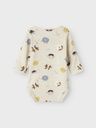 Langarmbody mit Tierenprint 2