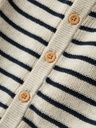 Strickjacke gestreift 3
