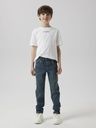 Bequeme weiche Knabenjeans slimfit 6