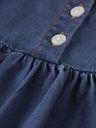 Leichtes Jeanskleid mit Rüschen 3