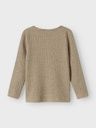 Langarmshirt Rippe meliert 2