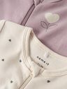 2-Pack Nbfnightsuit mit Zip 6