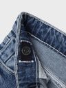 Gerade Mädchen Jeans mit Umschlag 3