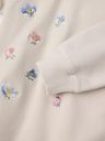 Mädchen Sweatshirt mit gestickten Blumen 3