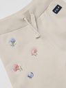 Babyhose gestickten Blüten 2