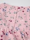 Mädchen Sweatshirt-Kleid geblümt 6