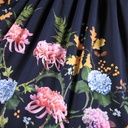 Mädchen-Kleid langarm mit Blumendruck 2
